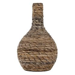 Foto van Must living vase onion small - 36xø20 cm, banana bark with ceramic