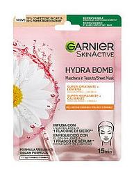 Foto van Garnier skinactive hydra bomb sheetmask kamille