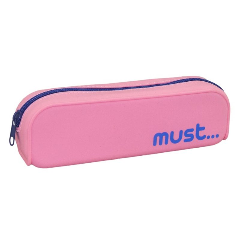 Foto van Must etui focus junior 20 x 5 x 6 cm siliconen roze