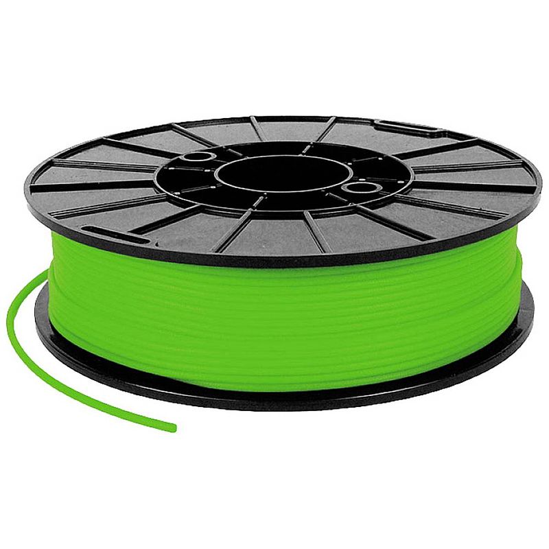 Foto van Ninjaflex 3dnf0617505 tpu filament tpu flexibel, chemisch bestendig 1.75 mm 500 g groen 1 stuk(s)