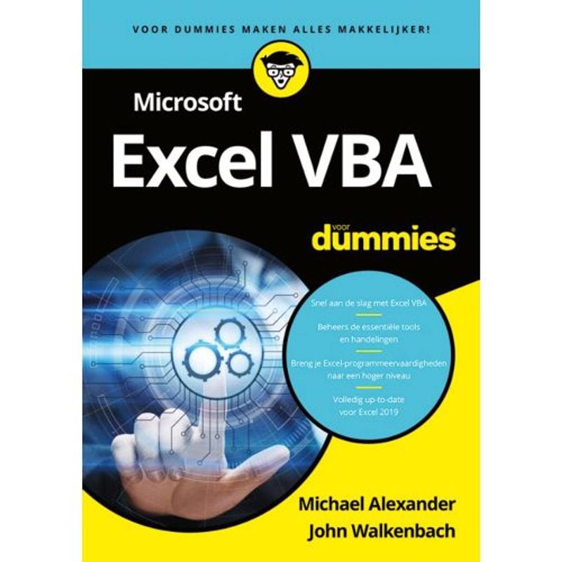 Foto van Microsoft excel vba voor dummies