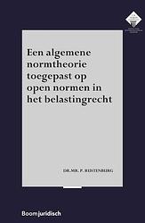 Foto van Een algemene normtheorie toegepast op open normen in het belastingrecht - p. rustenburg - paperback (9789462908246)