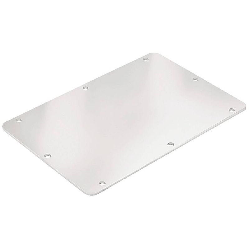 Foto van Weidmüller ktb gp 303015 ab s4 pe montageplaat zilver (b x h) 117 mm x 300 mm 1 stuk(s)