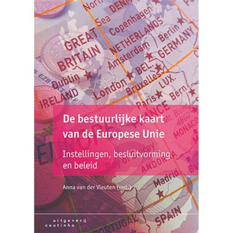 Foto van De bestuurlijke kaart van de europese unie