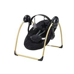 Foto van X adventure baby swing velvet black & gold