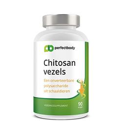 Foto van Perfectbody chitosan capsules - 90 vcaps