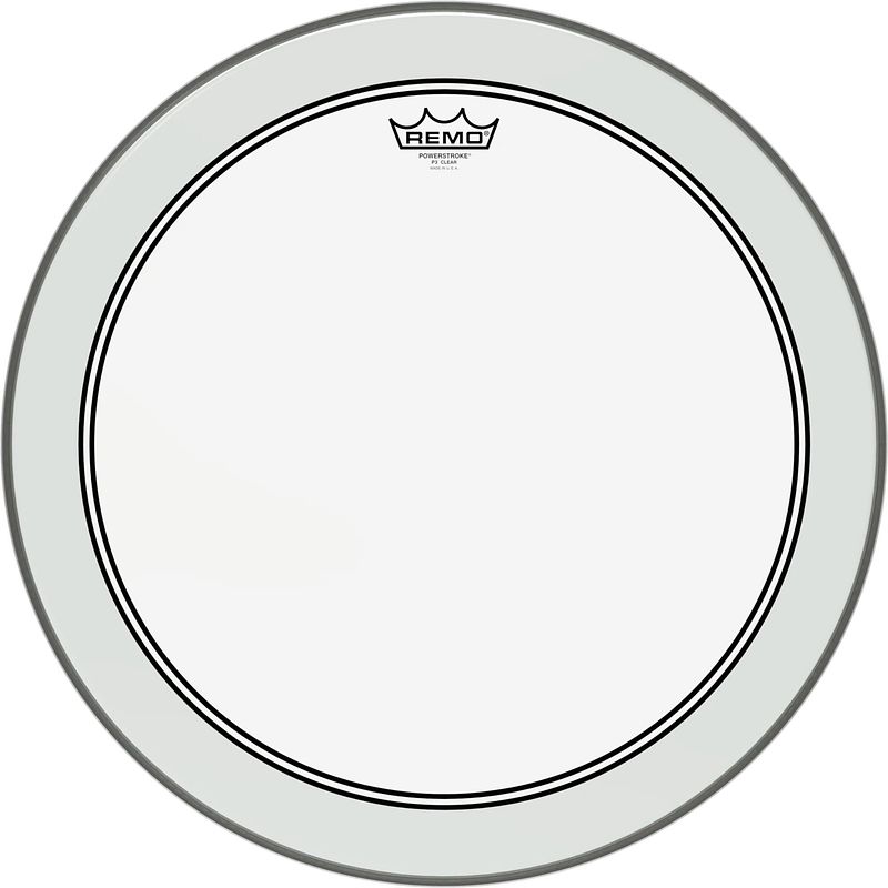 Foto van Remo p3-1318-c2 powerstroke 3 clear 18 inch bassdrumvel