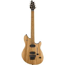 Foto van Evh wolfgang standard exotic zebrawood natural mn elektrische gitaar