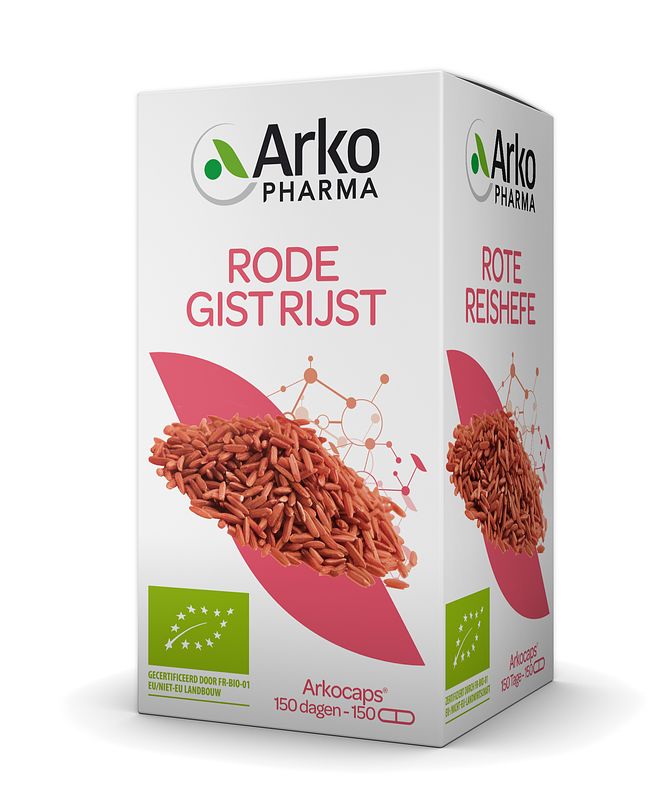 Foto van Arkocaps rode gist rijst capsules