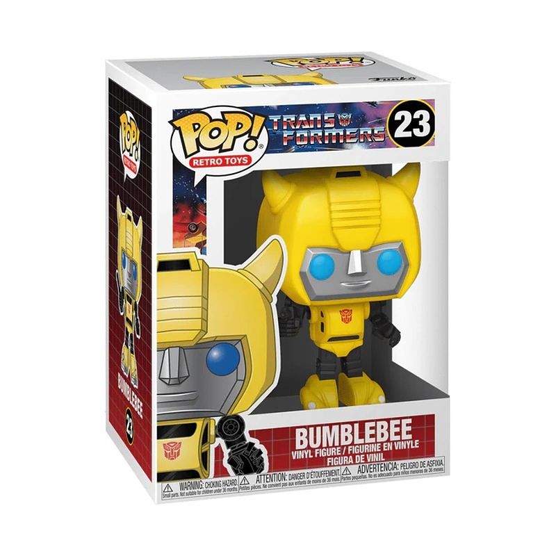 Foto van Pop retro toys: transformers - bumblebee - funko pop #23