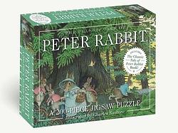 Foto van The classic tale of peter rabbit 200-piece jigsaw puzzle & book - puzzel;puzzel (9781646430796)