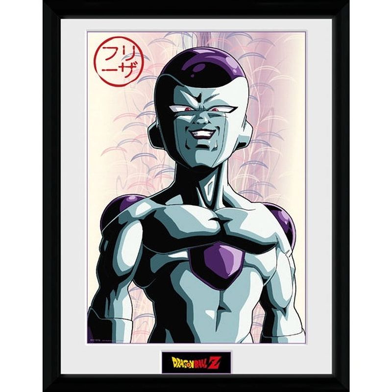 Foto van Gb eye poster in lijst dragonball z frieza 30 x 40 cm