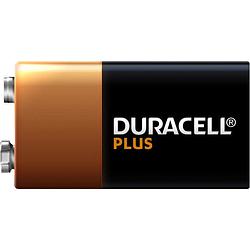 Foto van Duracell plus 9v alkaline mn1604 batterijen (set van 10 stuks)