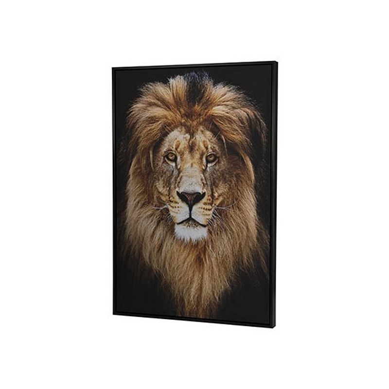 Foto van Canvas kantoor schilderij 90 x 60 cm leeuwen print - schilderijen