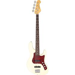 Foto van Fgn guitars boundary bmj2-r olw elektrische basgitaar olympic white met gigbag