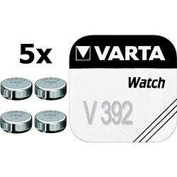 Foto van 5 stuks - varta v392 38mah 1.55v knoopcel batterij