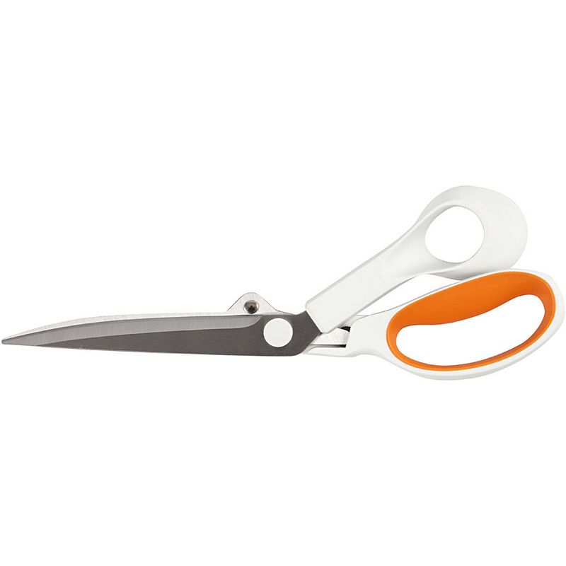 Foto van Fiskars stofschaar softgrip rechtshandig 24cm wit