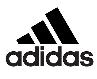 Logo van de webshop Adidas