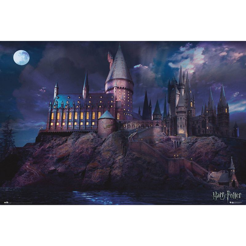 Foto van Grupo erik harry potter hogwarts poster 91,5x61cm