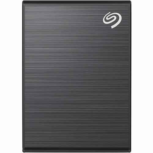 Foto van Seagate externe ssd harde schijf one touch 500gb (zwart)