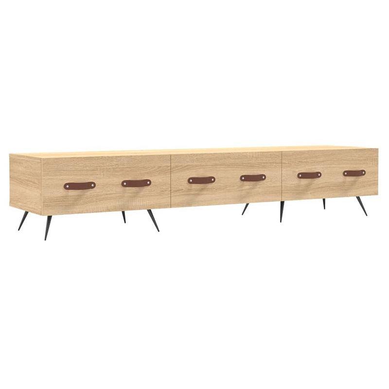 Foto van Vidaxl tv-meubel 150x36x30 cm bewerkt hout sonoma eikenkleurig