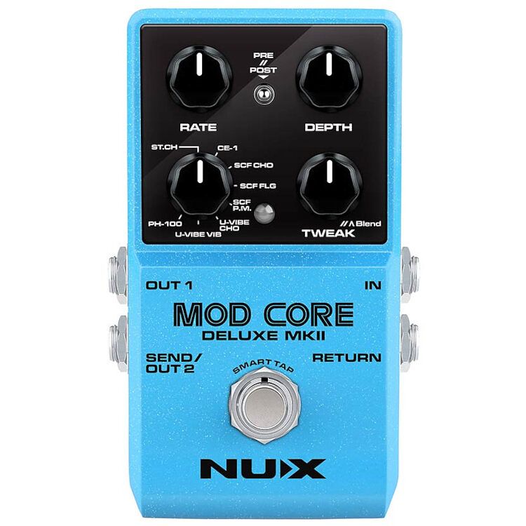 Foto van Nux mod core deluxe mk2 modulatie effectpedaal