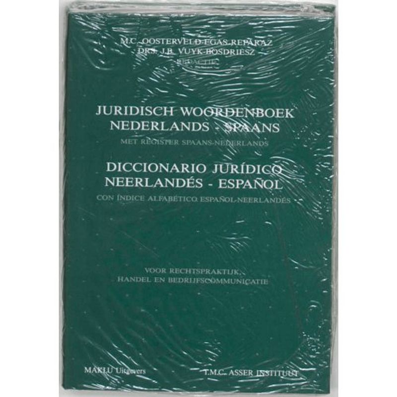 Foto van Juridisch woordenboek diccionario juridico