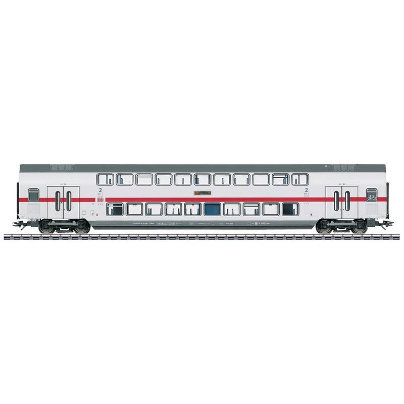 Foto van Märklin 43490 h0 ic2 dubbeldeks-middenrijtuig van de db-ag dbpza 682.2, 2e klas