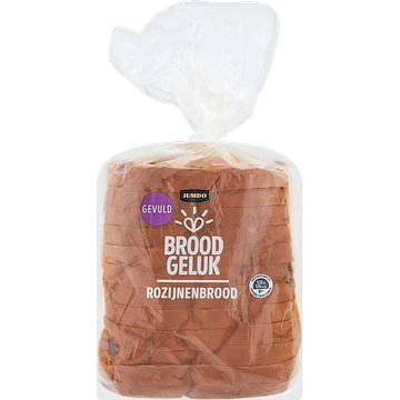 Foto van Broodgeluk gevulde rozijnenbrood bij jumbo