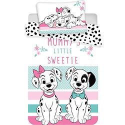 Foto van Disney 101 dalmatiërs little sweetie - baby dekbedovertrek - 100 x 135 cm - katoen