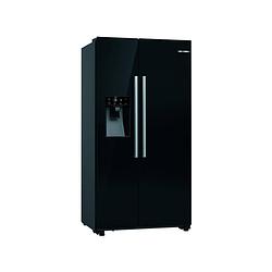 Foto van Bosch kad93vbfp amerikaanse koelkast zwart