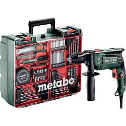 Foto van Metabo metabowerke 1 snelheid-klopboormachine 650 w incl. accessoires, incl. koffer