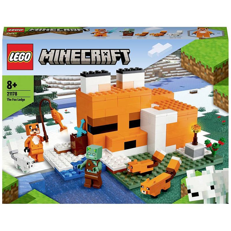 Foto van Lego® minecraft 21178 de fuchs-lodge