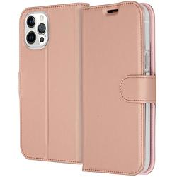 Foto van Accezz wallet case voor apple iphone 12 pro max telefoonhoesje roze