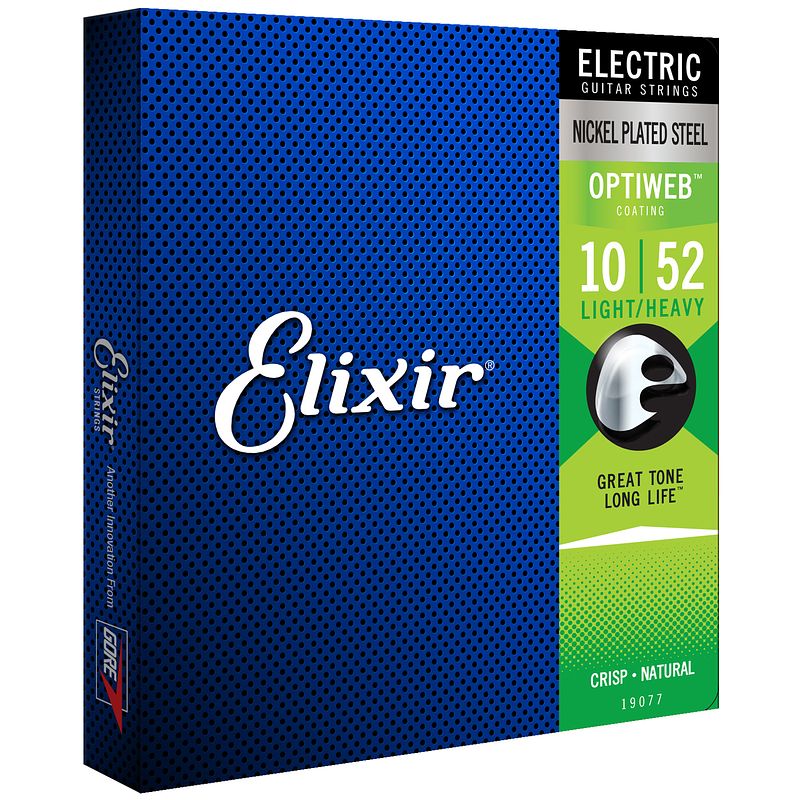 Foto van Elixir 19077 electric nps optiweb light-heavy 10-52 snarenset