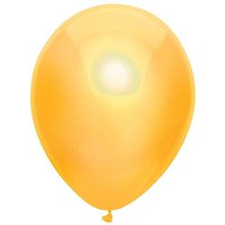 Foto van Haza original ballonnen metallic 100 stuks geel