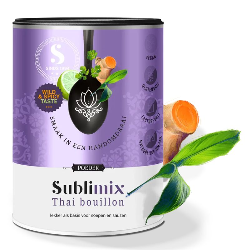 Foto van Sublimix thai bouillon poeder