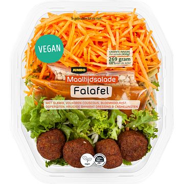 Foto van Jumbo maaltijdsalade falafel 450g