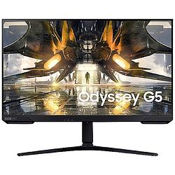 Foto van Samsung odyssey g5 s32ag520pu led-monitor 81.3 cm (32 inch) energielabel g (a - g) 2560 x 1440 pixel qhd 1 ms hdmi, displayport, hoofdtelefoon (3.5 mm