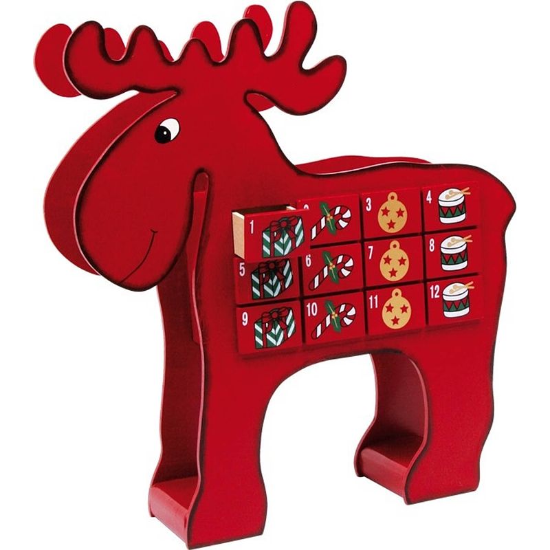 Foto van Small foot adventskalender eland 9 x 34 x 38 cm