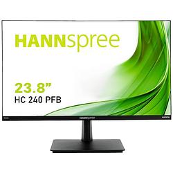 Foto van Hannspree hc240pfb led-monitor 60.5 cm (23.8 inch) energielabel d (a - g) 1920 x 1080 pixel full hd 5 ms vga, hdmi, displayport, audio-line-in va led