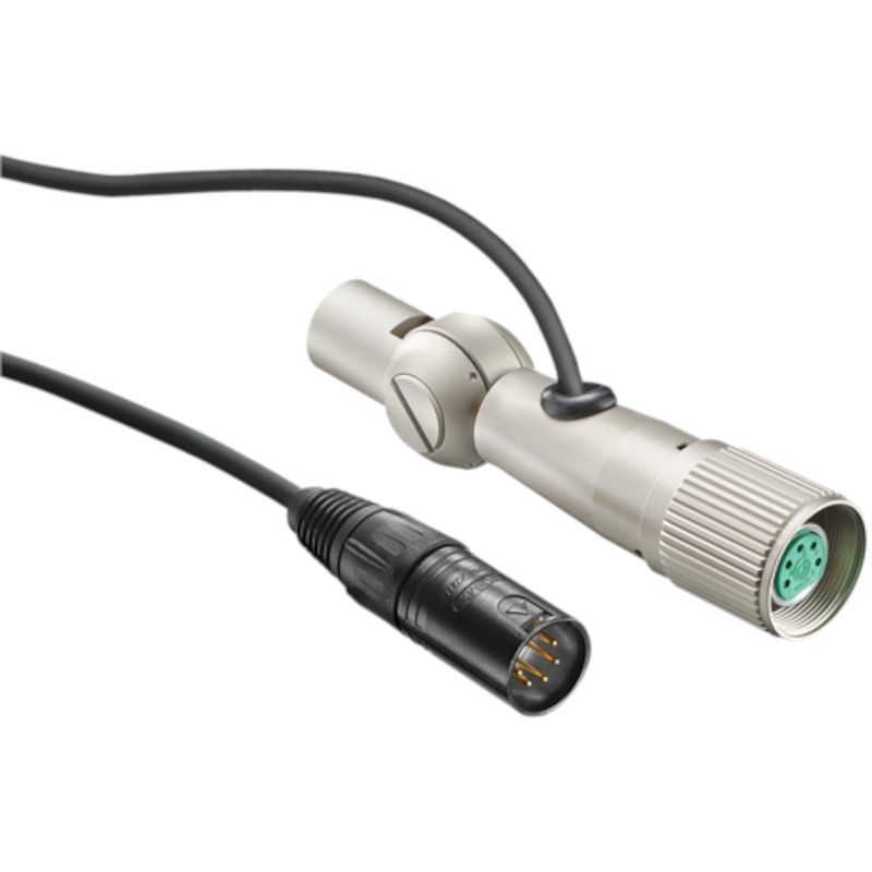 Foto van Neumann ic 6 microfoonkabel draaibare koppeling nikkel 5-pin xlr 10m