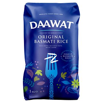 Foto van Daawat the finest basmati rice 1kg bij jumbo