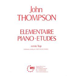 Foto van Emc elementaire piano etudes - eerste trap - john thompson