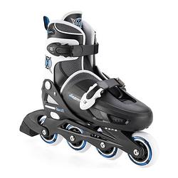 Foto van Xootz inlineskates quad zwart/blauw junior maat 30-34