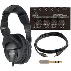 Foto van Sennheiser hd 280 pro hoofdtelefoon + versterker & kabel met plug