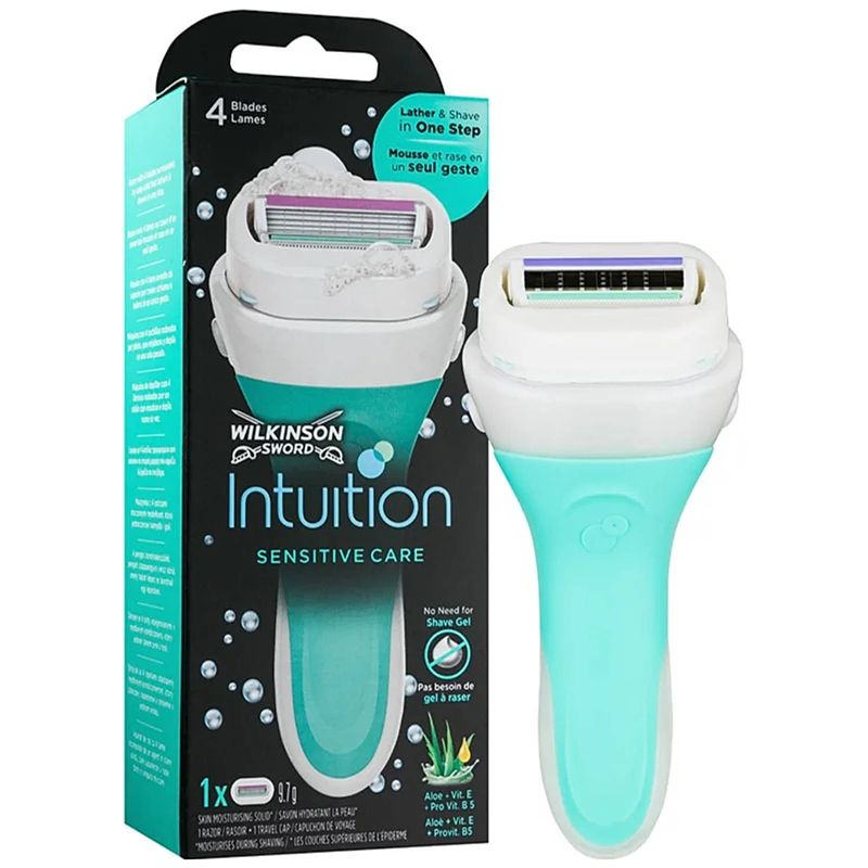 Foto van Wilkinson scheermes intuition sensitive care - 1 stuk