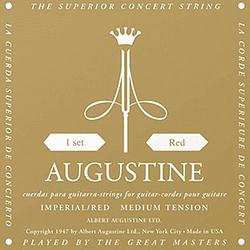 Foto van Augustine imperial red medium tension snarenset klassieke gitaar