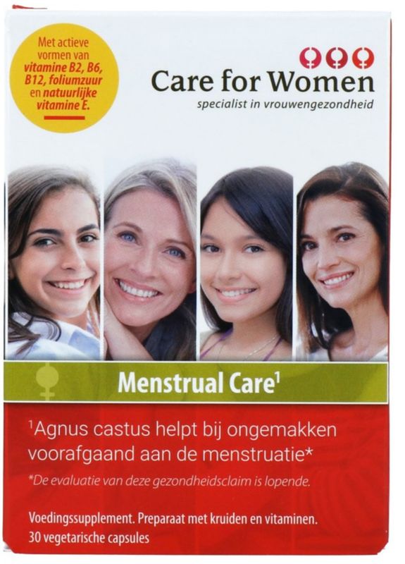 Foto van Care for women women's menstrual care capsules