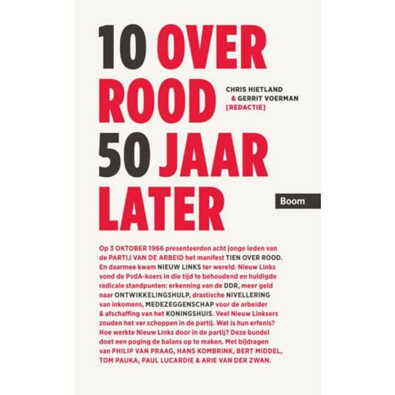 Foto van 10 over rood 50 jaar later